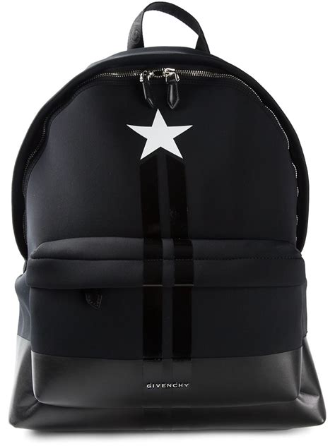 givenchy star print backpack|Men's Designer Backpacks .